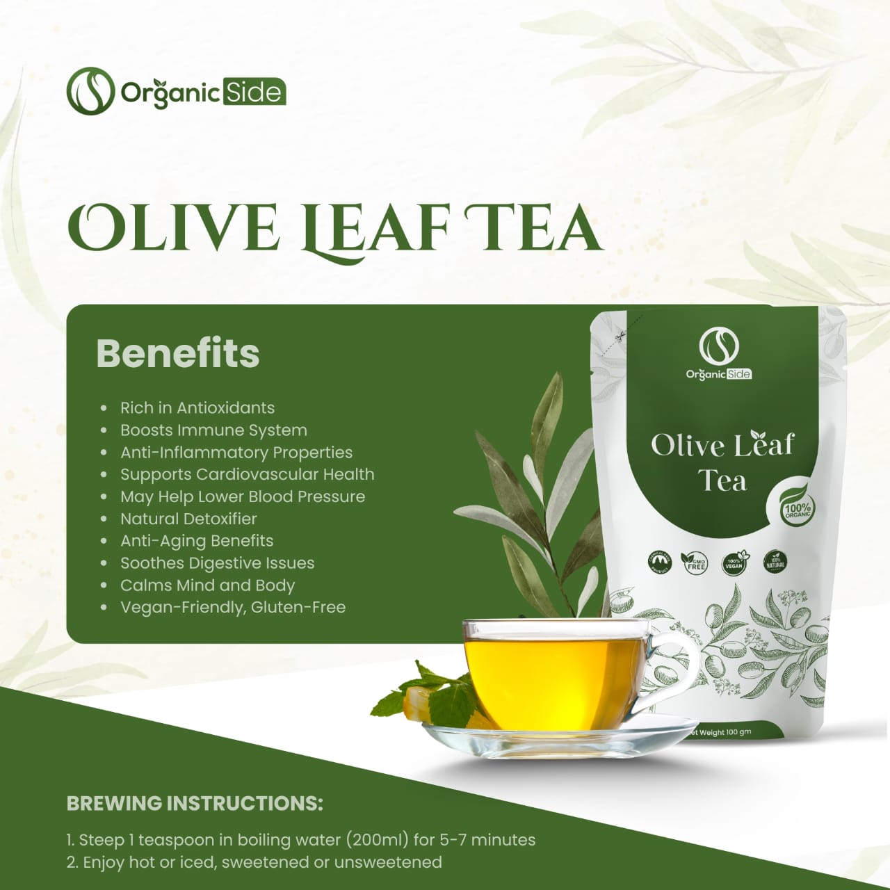 Olive Leaf Tea
