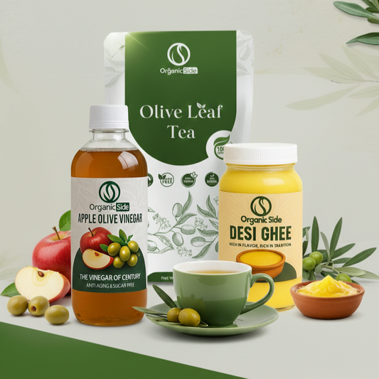 Vinegar + Tea + Desi Ghee - Bundle Pack