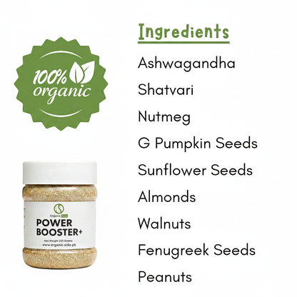 Power Booster+ for Men & Women | 100% Organic