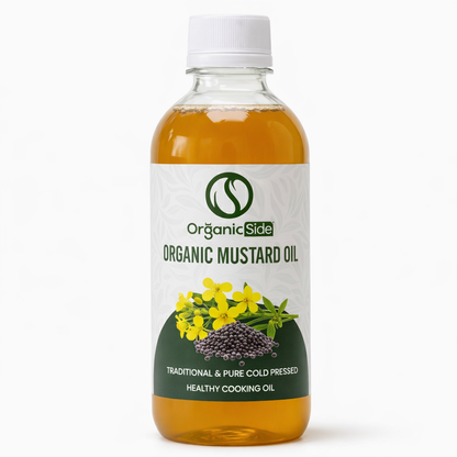 Mustard Oil Cold Pressed (100% Pure)